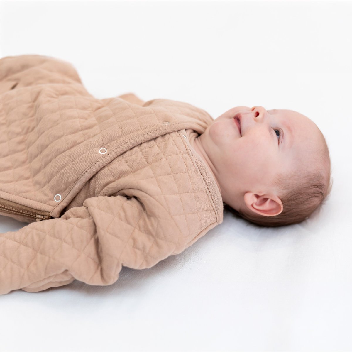 Gigoteuse avec moufles mi-saison - TOG 1.5 Matelassé confort beige, BEMINI