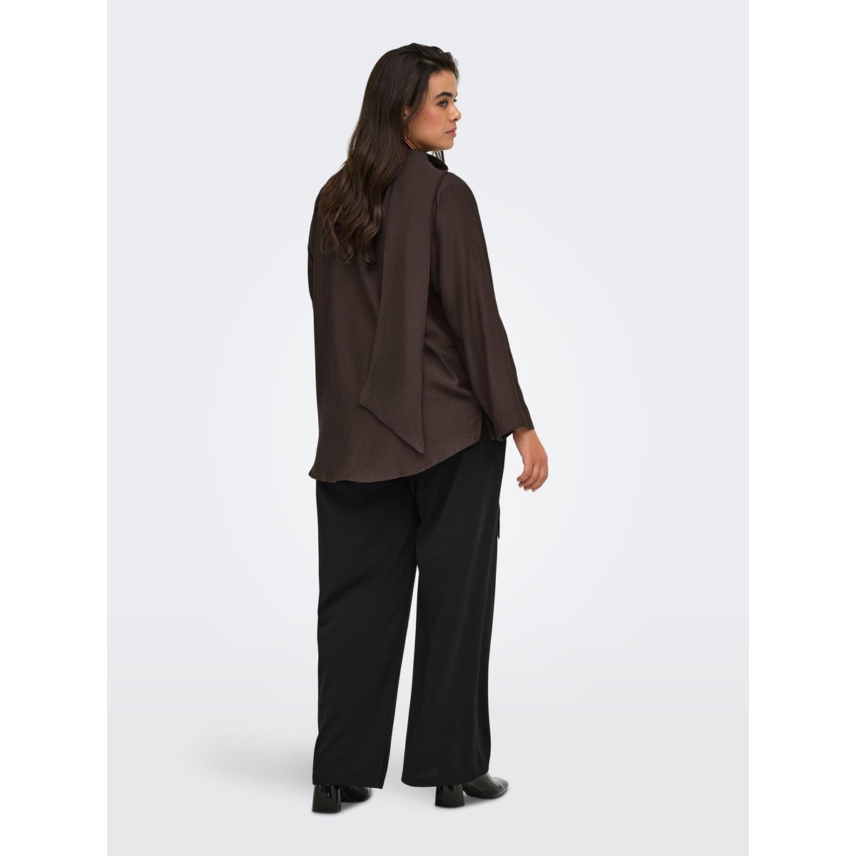 Blouse coffee bean 1, ONLY CARMAKOMA