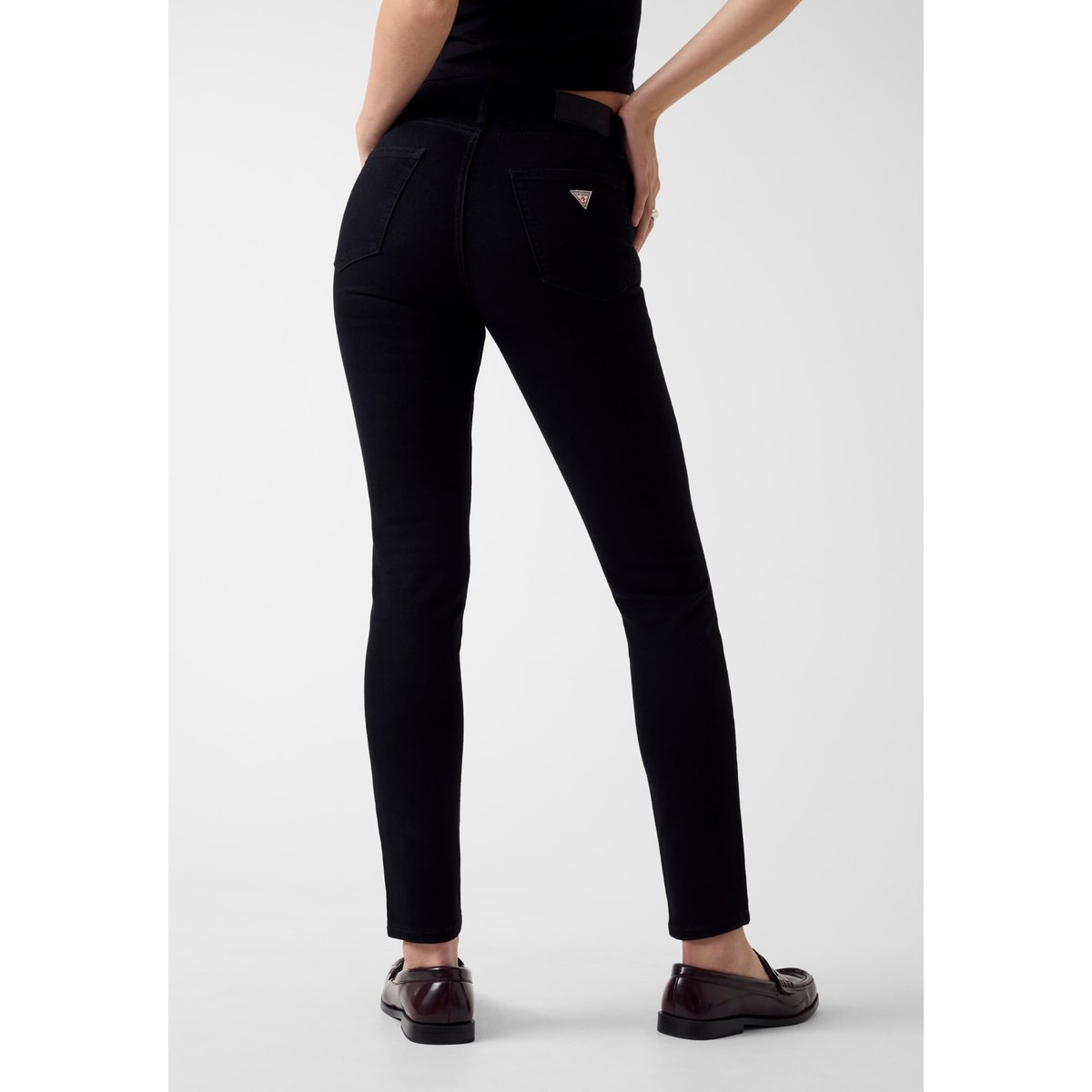 Jean Skinny Taille Haute G05 noir, GUESS JEANS