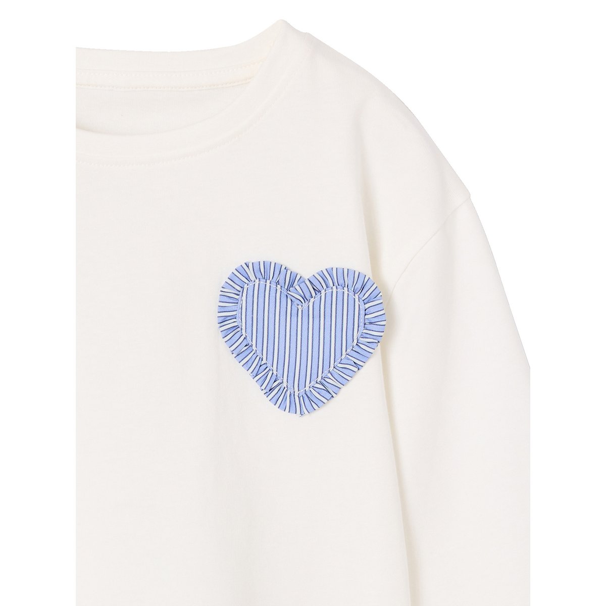 T-shirt manches longues écru, VERTBAUDET