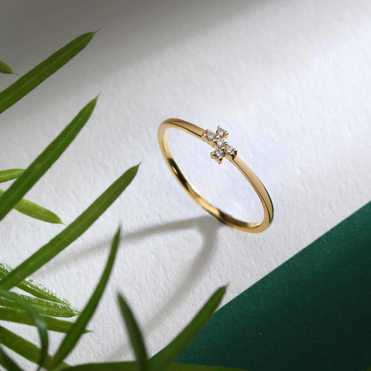 Bagues en Diamant Synthétique/or Jaune Recyclé 375/1000 et Diamant synthétique or, LIVE DIAMOND
