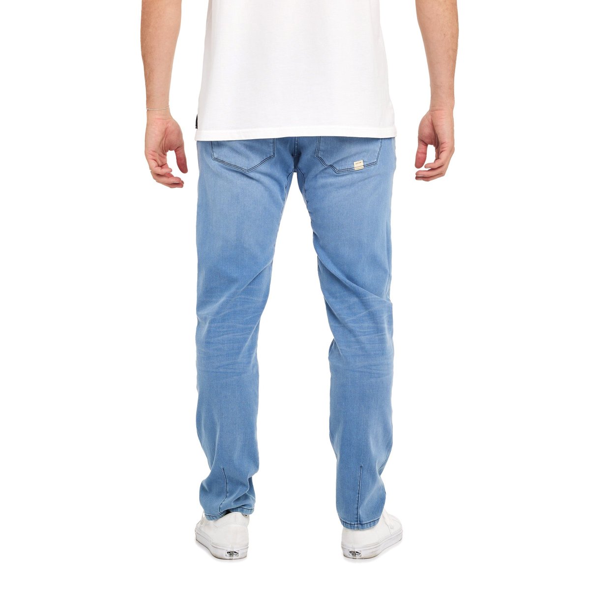 PANTALON STRAIGHT SOFT bleu, PULLIN