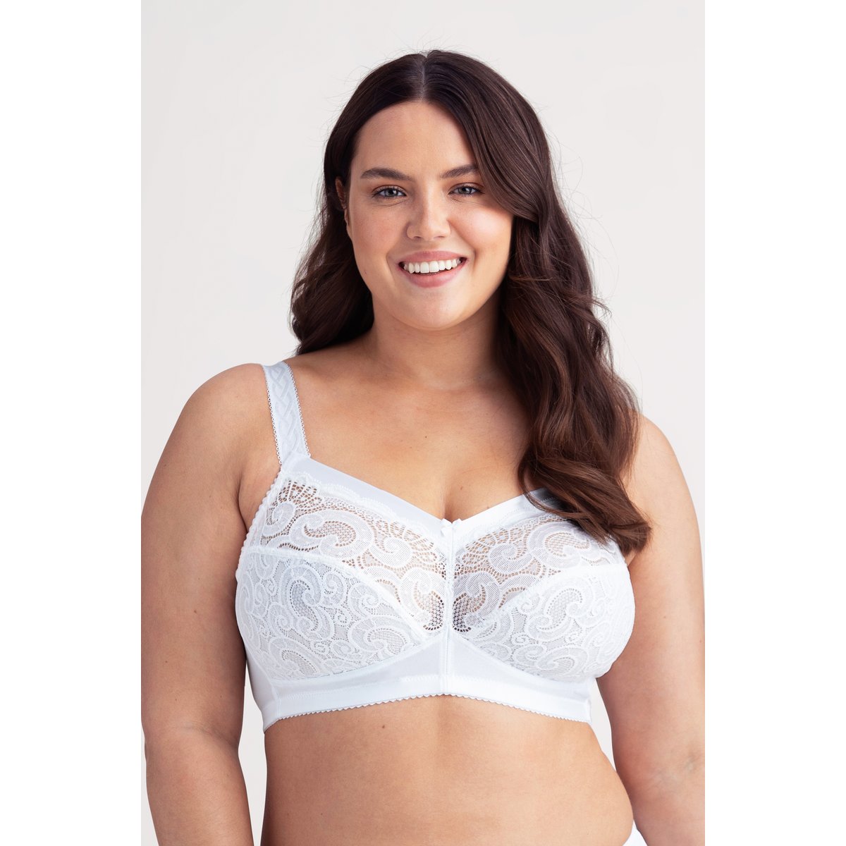 Soutien gorge SA minimiseur Wonder blanc, MISS MARY OF SWEDEN