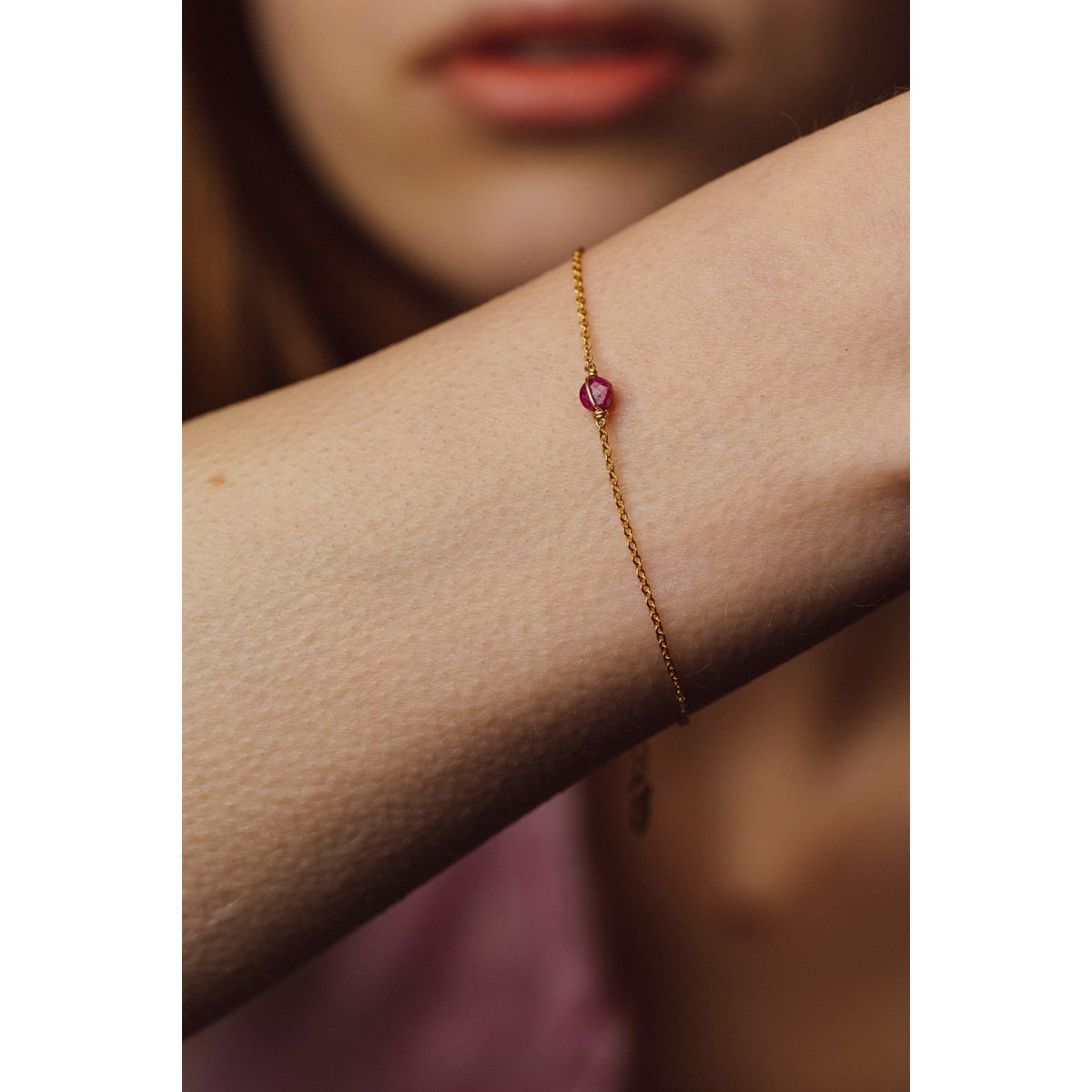 Bracelet Stella - Rubis rubis, YAY PARIS