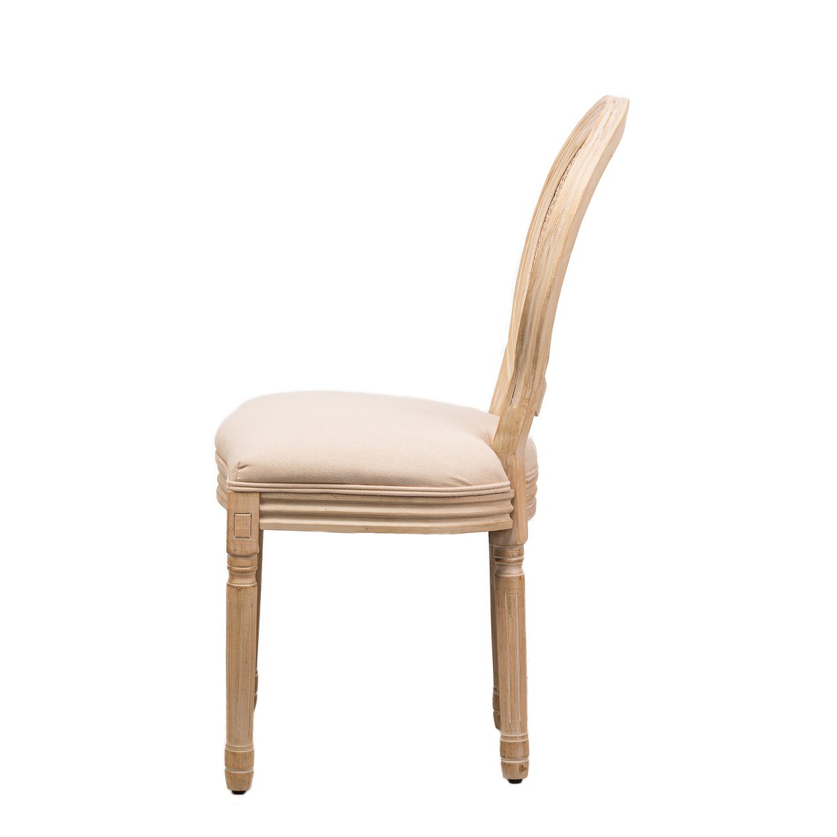 Lot de 2 chaises classiques, RICHELIEU beige, NORDLYS