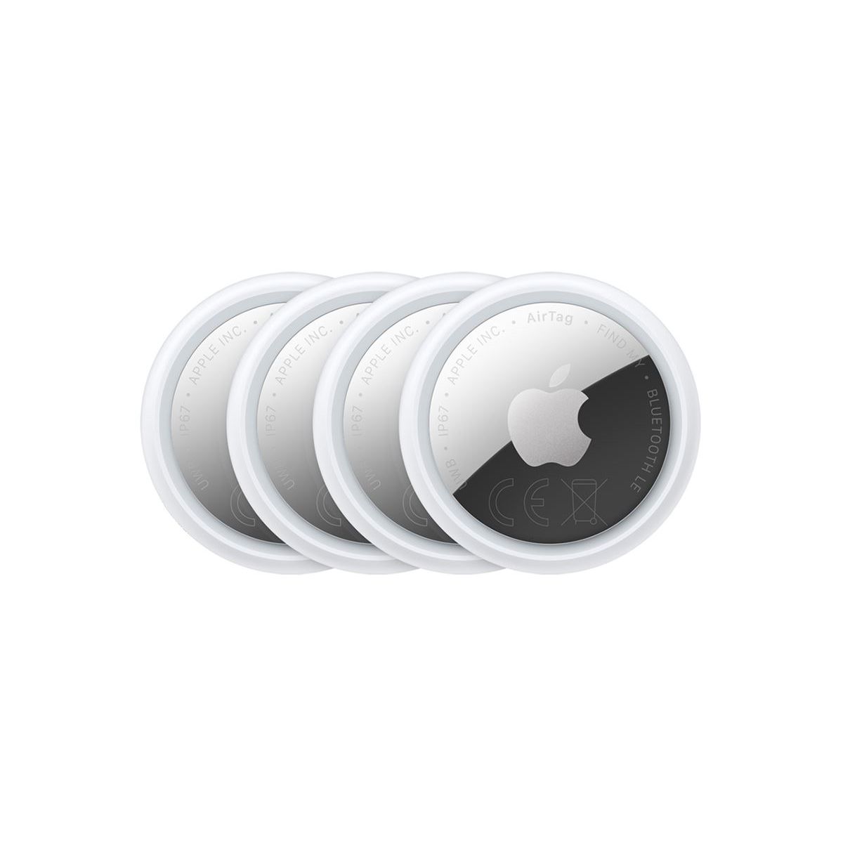 Tracker GPS AirTag pack de 4 - 2nd gen couleur unique, APPLE
