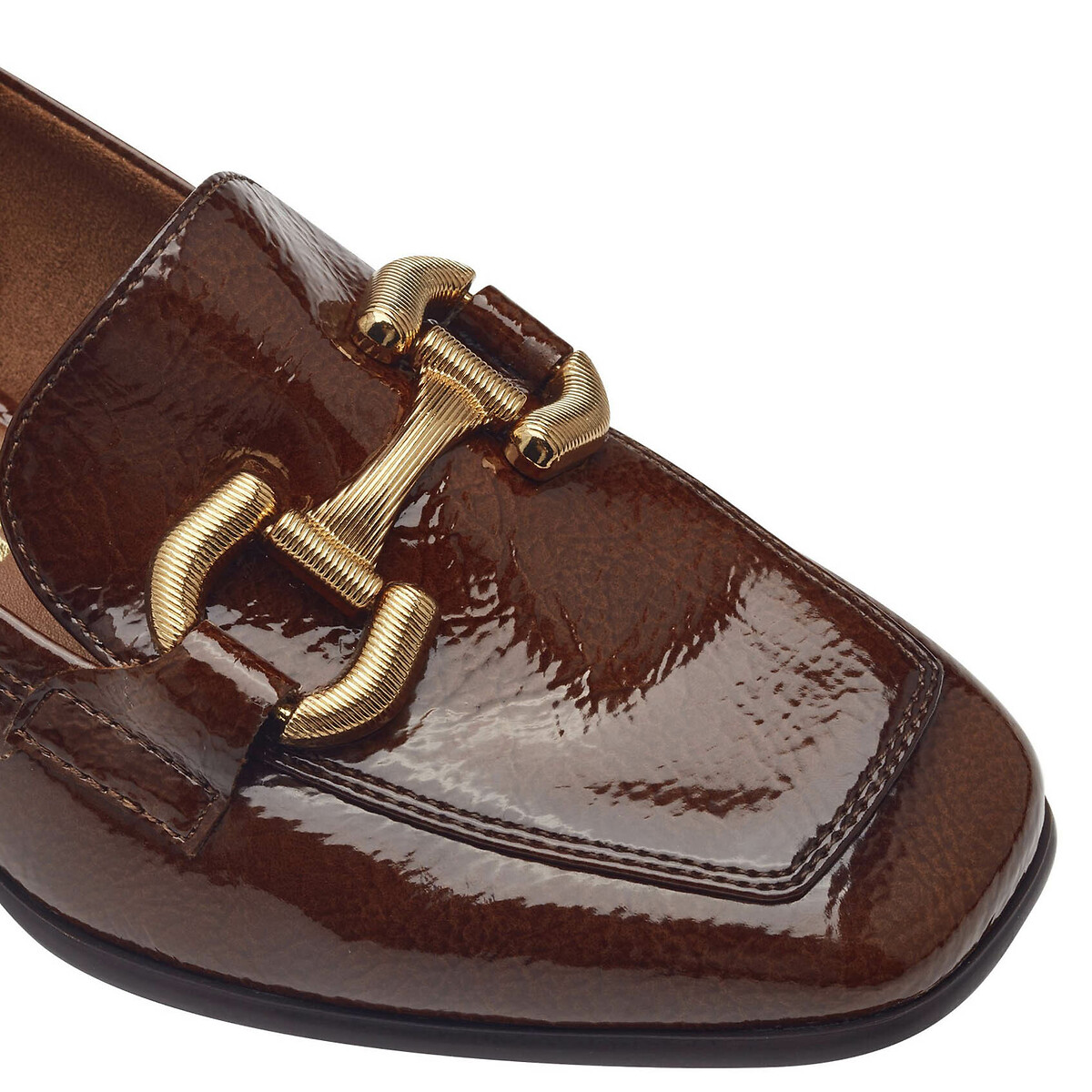 Mocassins vernis cognac, TAMARIS