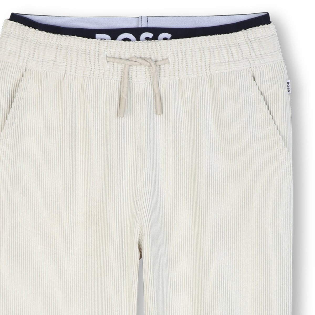 Pantalon en velours vanille, BOSS KIDSWEAR