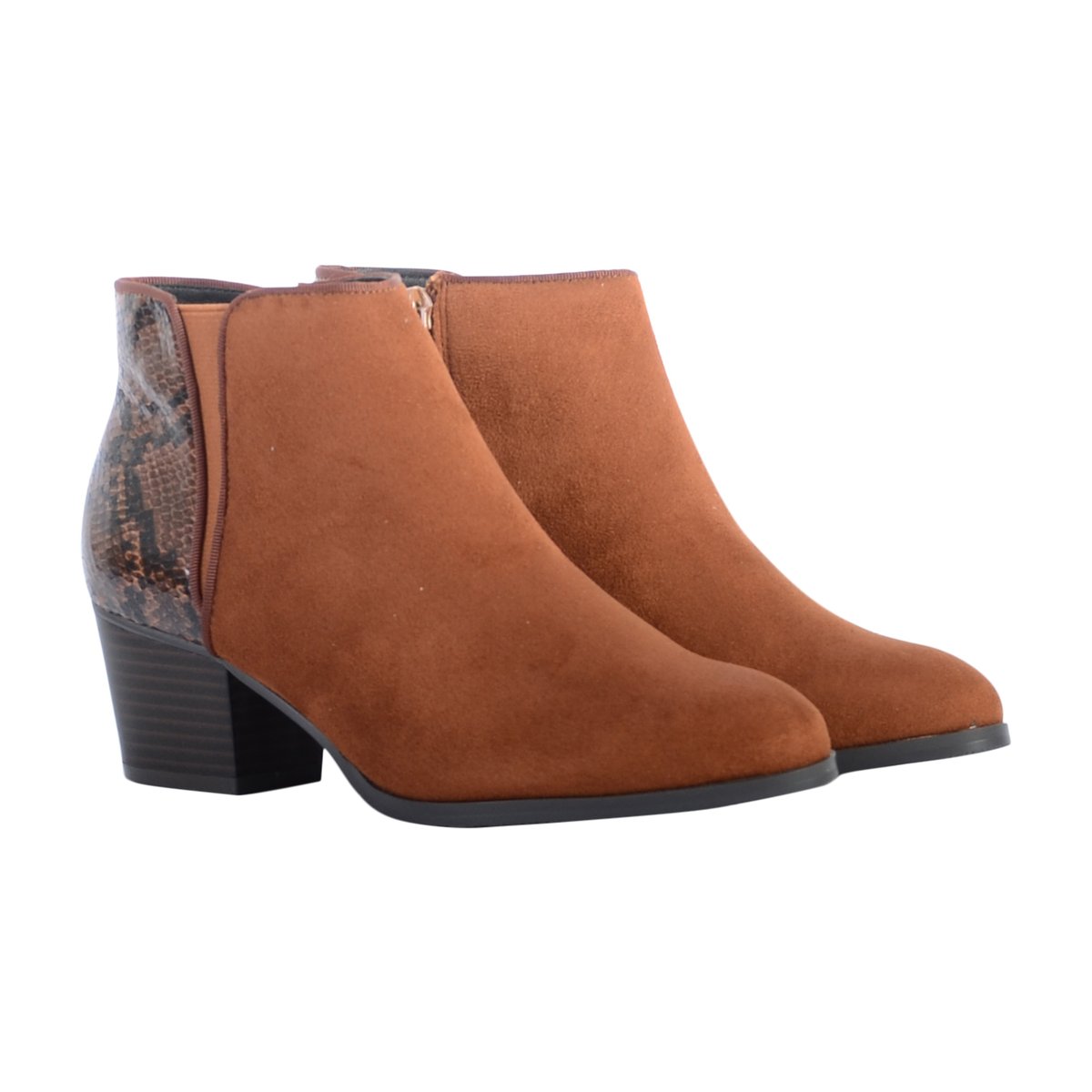 Bottines Ql4046 terre cuite, THE DIVINE FACTORY