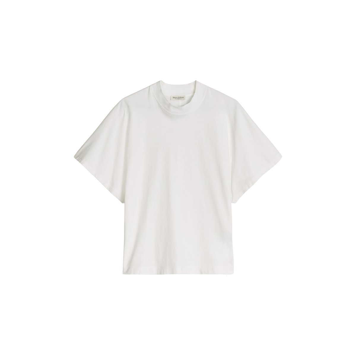 T-shirt oversize en jersey simple de coton blanc, MARC O'POLO