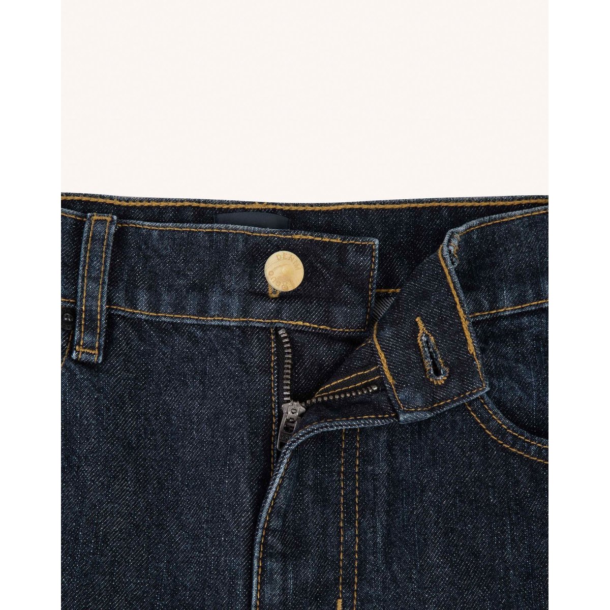 Jean coupe fuselée coton DENIM TAPERED bleu, FAGUO