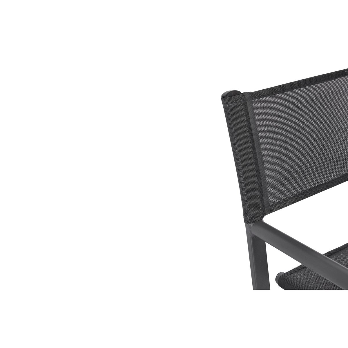 Chaises de metteur en scène pliables d'extérieur (lot de 2) - CABOURG anthracite, HELLIN, DEPUIS 1862