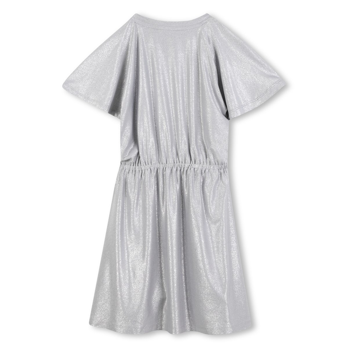 ROBE EN JERSEY ARGENTÉ À SEQUINS silver, DKNY