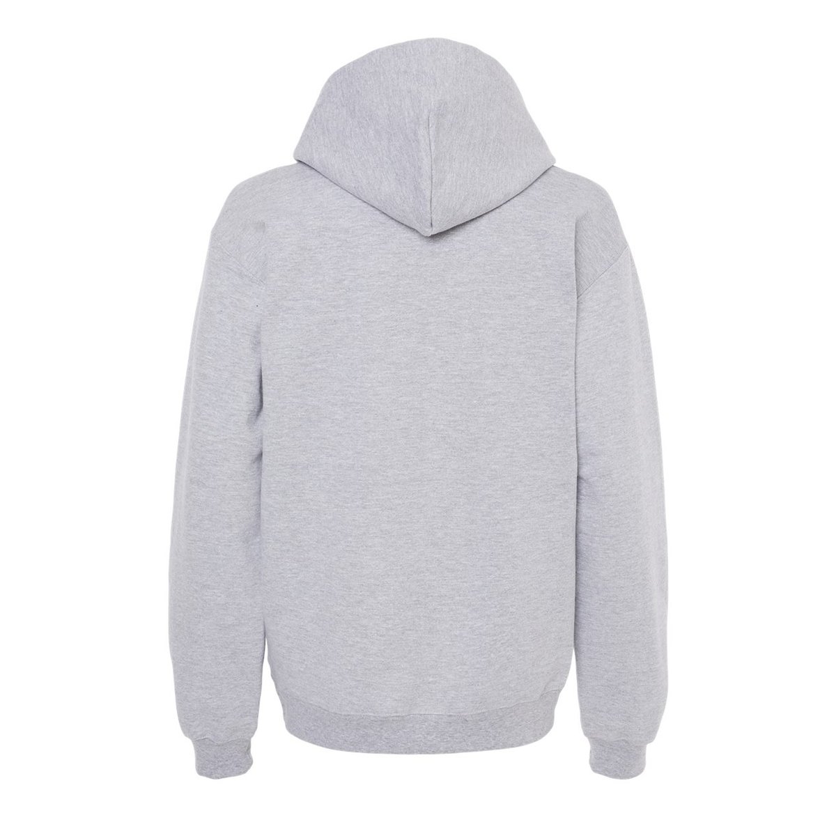 Sweat uni à capuche SOFTSTYLE gris chiné, GILDAN