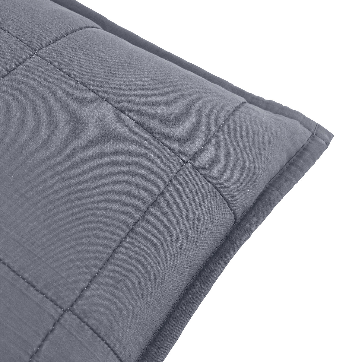 Hebden Washed Cotton  Filled Cushion denim blue, YARD