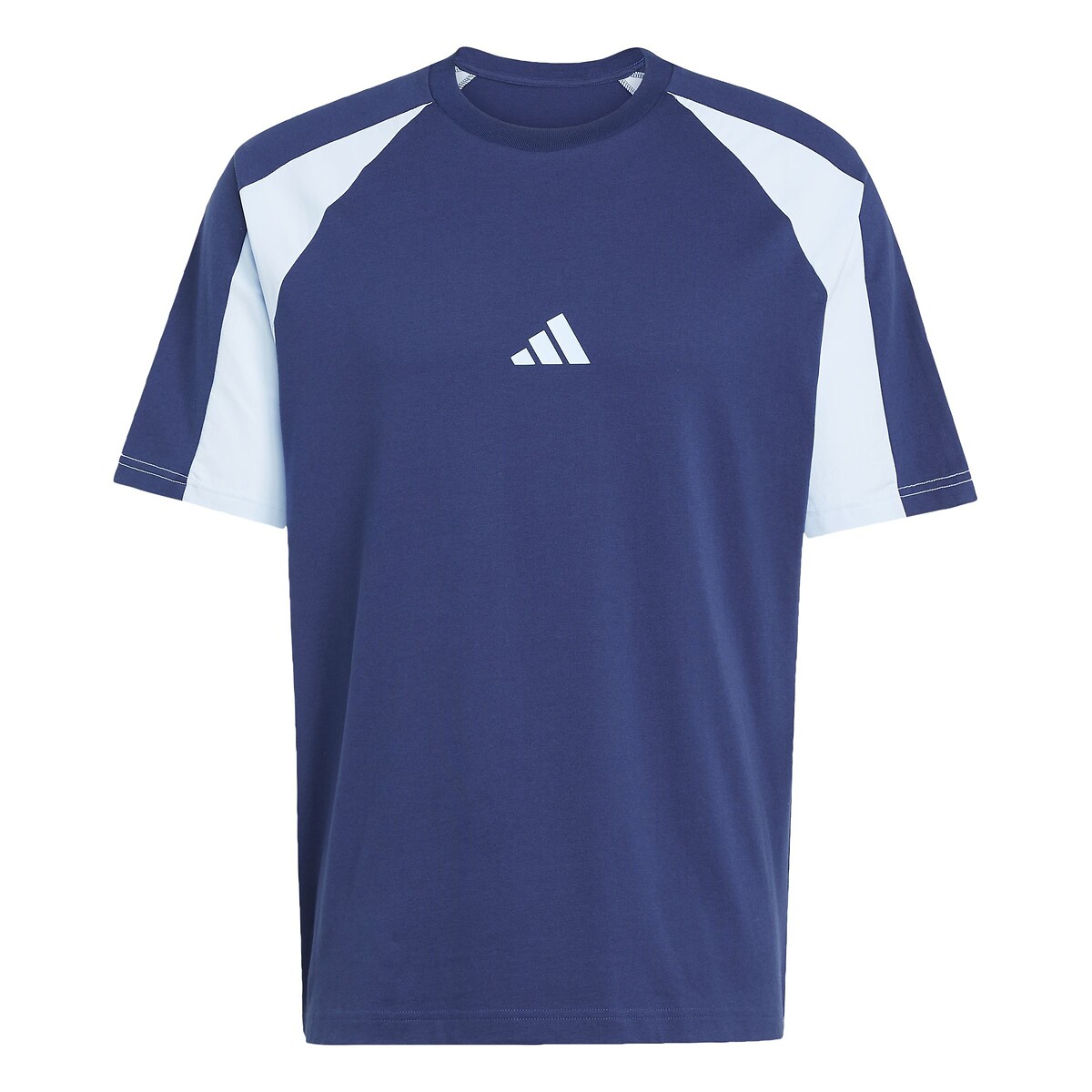 Essentiel Colourblock Short-Sleeved T-Shirt blue, ADIDAS SPORTSWEAR