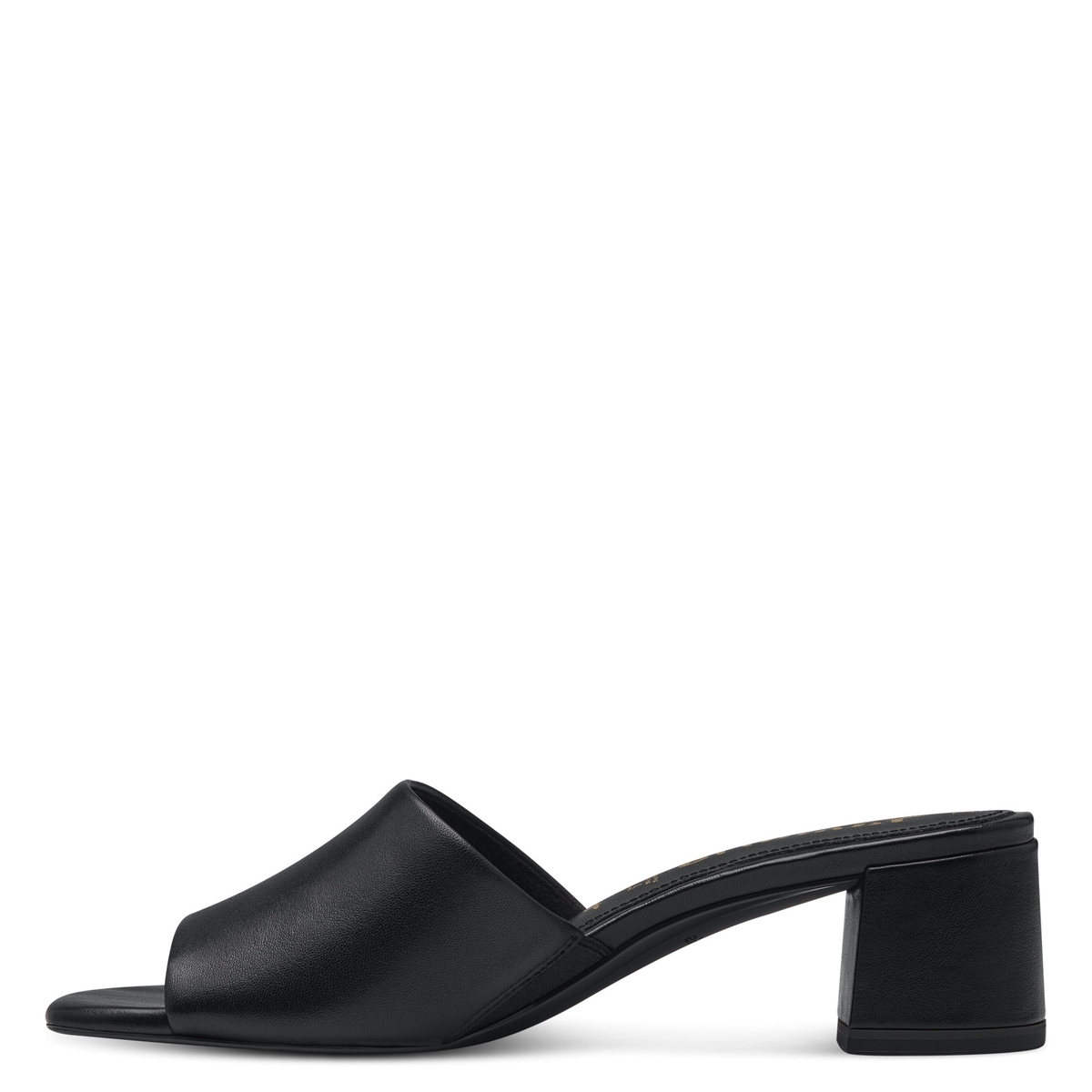 Mules à talon noir, TAMARIS