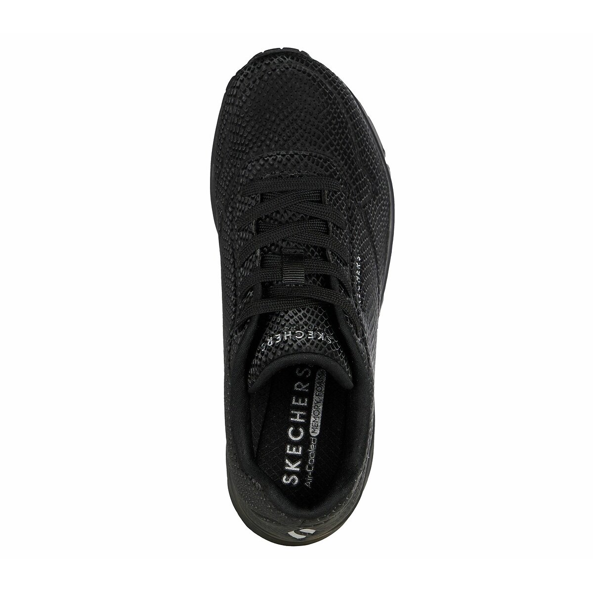 Baskets Uno - Shiny Scale noir, SKECHERS