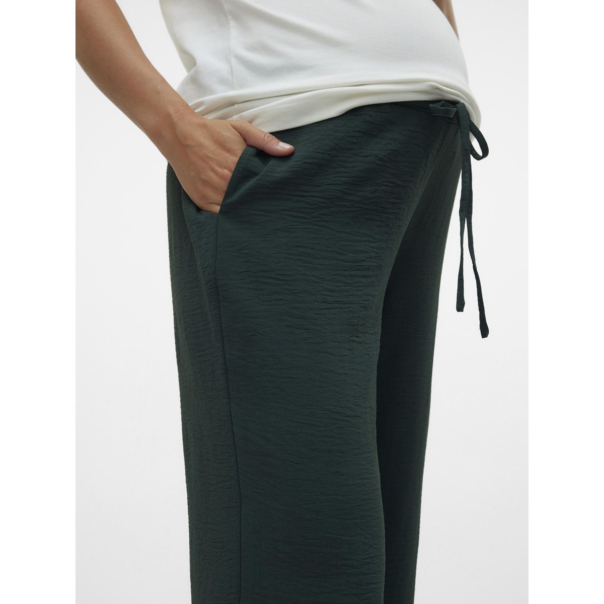 Pantalon À Jambe Large scarab, VERO MODA