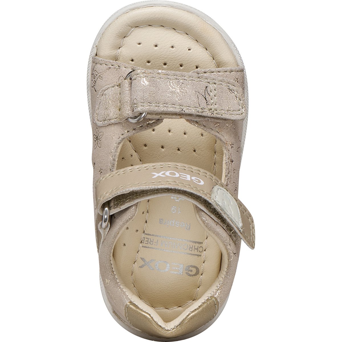 Sandales  B SANDAL MACCHIA GIR beige/platine, GEOX