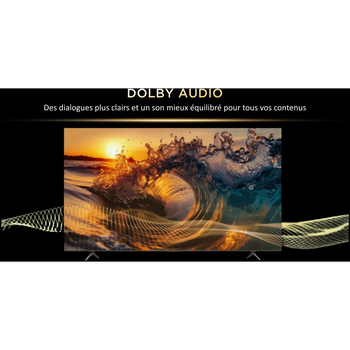 TV LED 75P6L (2026) 75" (191 cm)  4K - Smart TV couleur unique, TCL