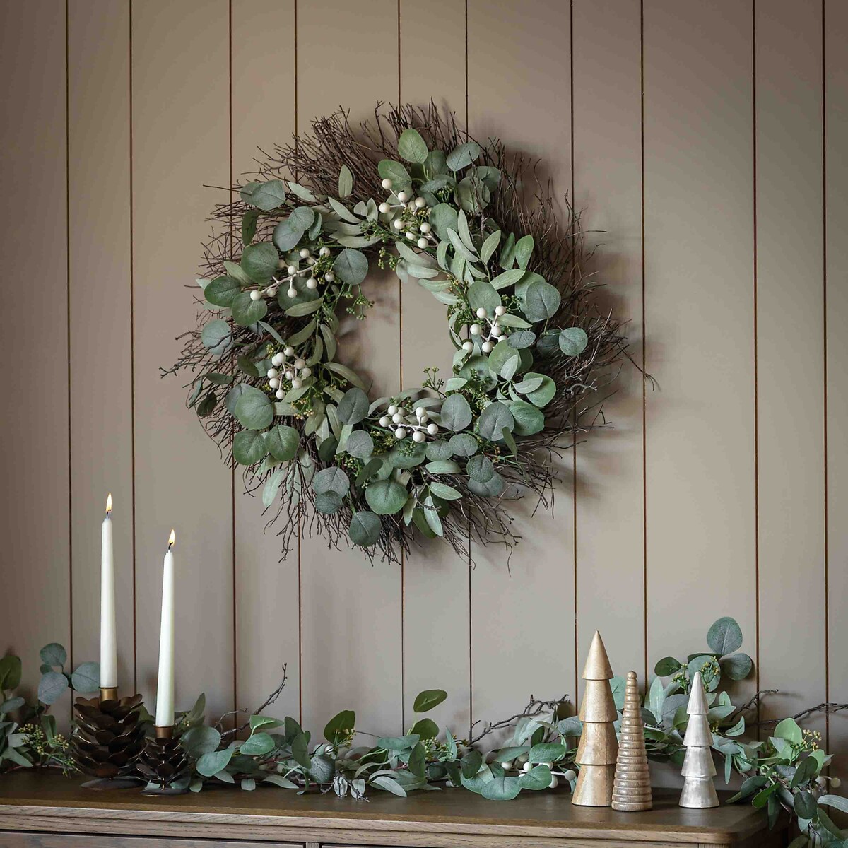 60cm Woodland Wreath green, ÉDITÉ