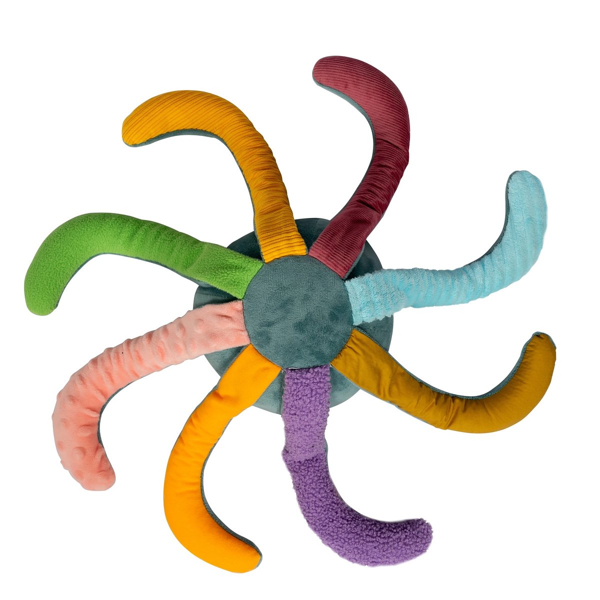 Pieuvre en peluche lestée 1,2 kg bleu, BYASTRUP