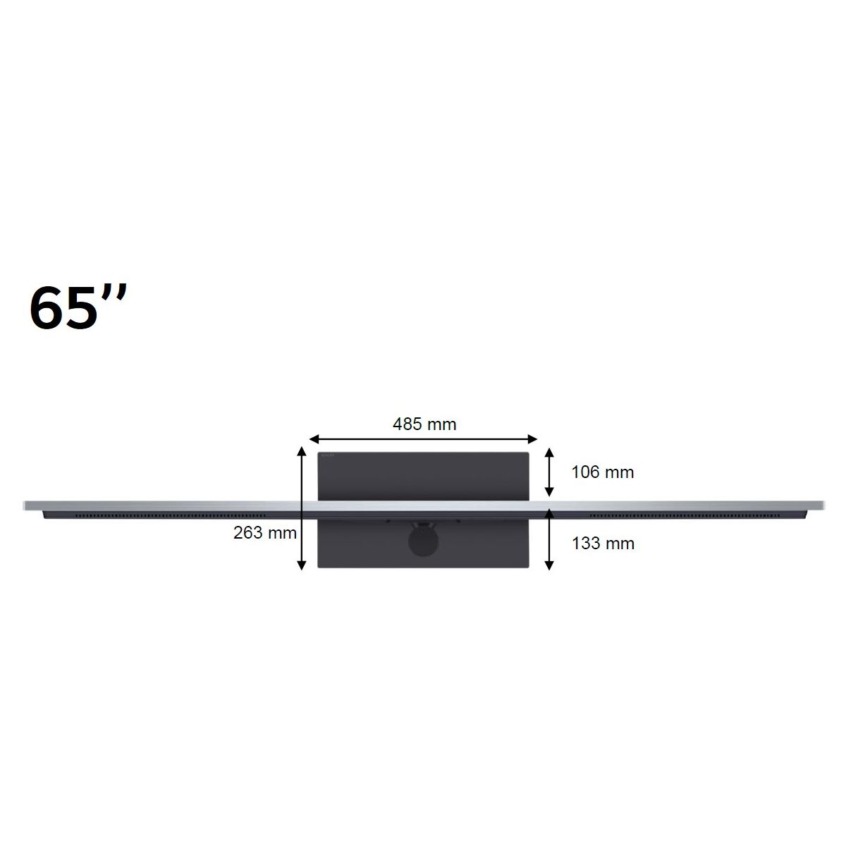 Pied TV Pied ST-G4 G5 SN65 couleur unique, LG