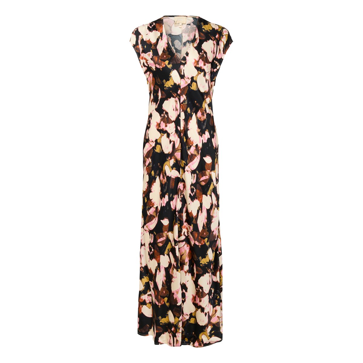 Robe marron chocolate autumn leaves, SOAKED IN LUXURY