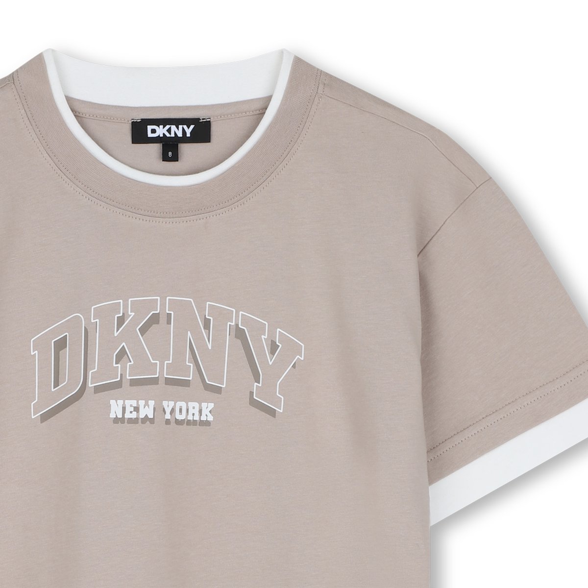 Tee-shirt manches courtes poussiere, DKNY