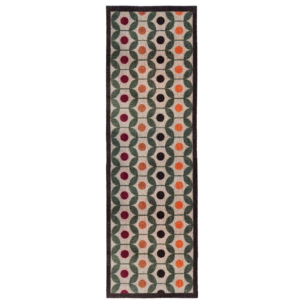 My Retro Geo Earth Indoor Runner Mat multi-coloured, MY MAT