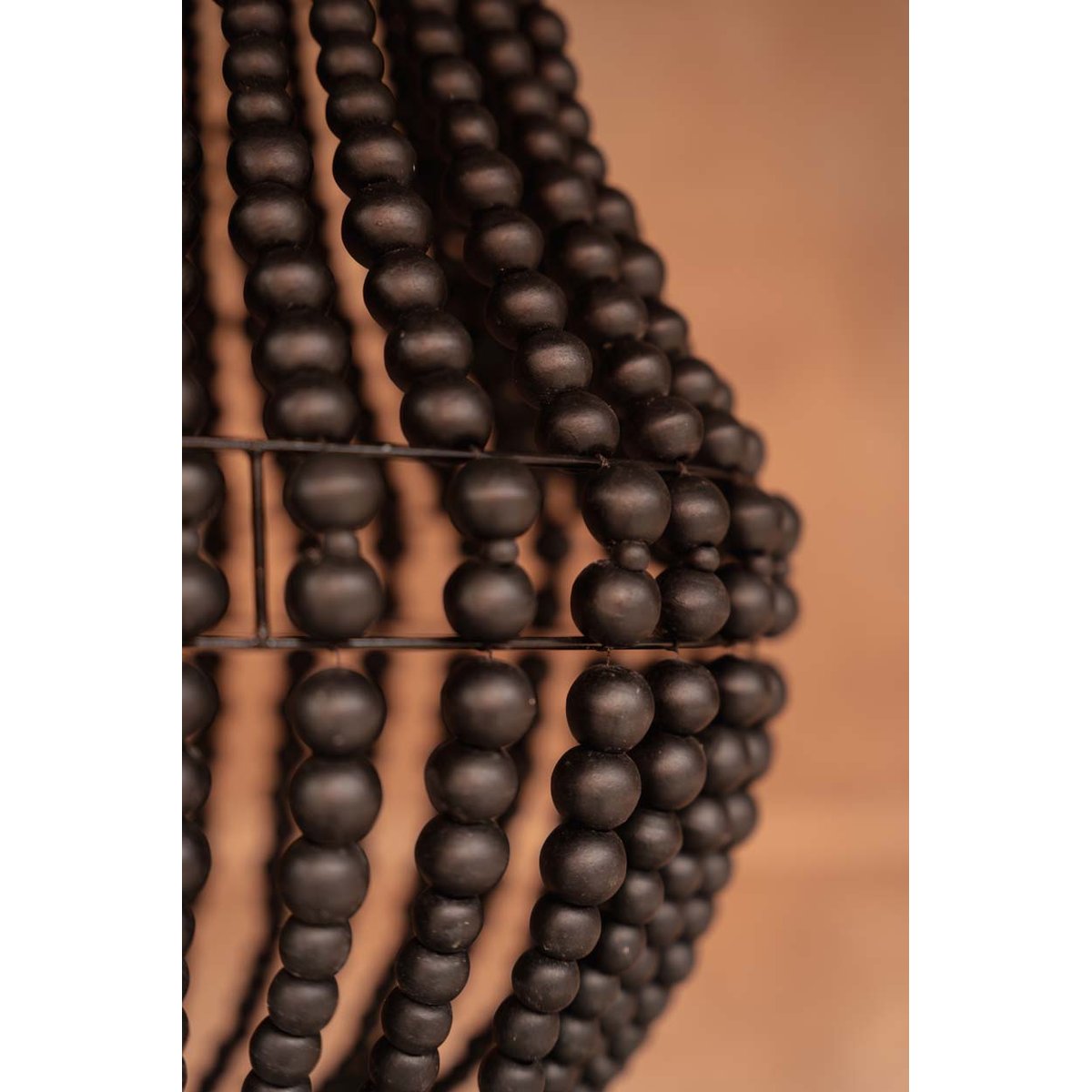 Suspension en bois TEARDROP noir, BAZAR BIZAR
