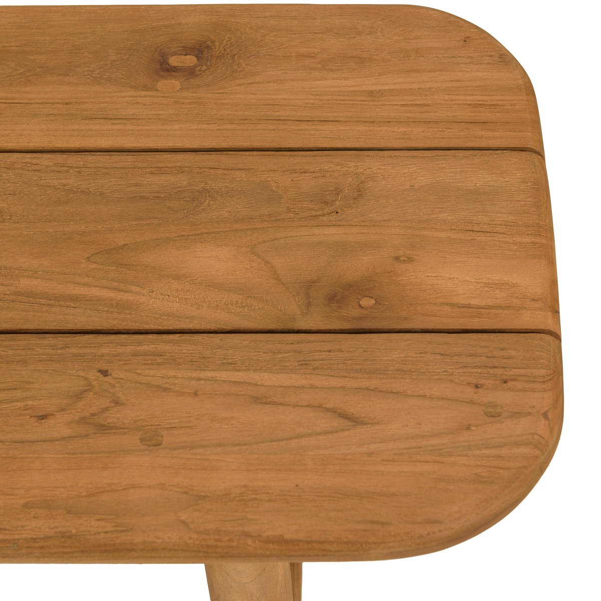 Banc de jardin 180 cm en teck recyclé ORIA bois naturel, PIER IMPORT