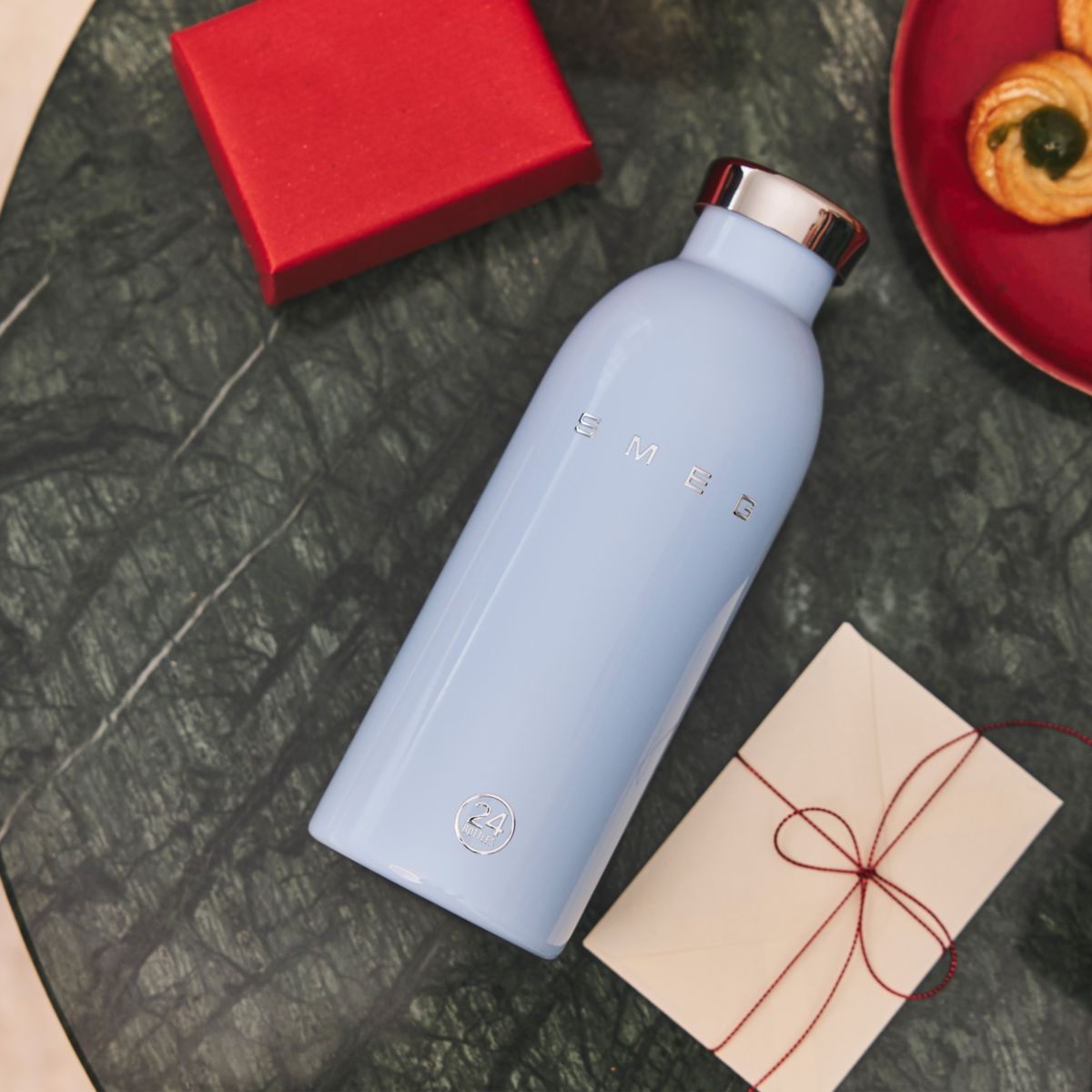 Bouteille isotherme 50 cl WBF01 bleu azur brillant, SMEG