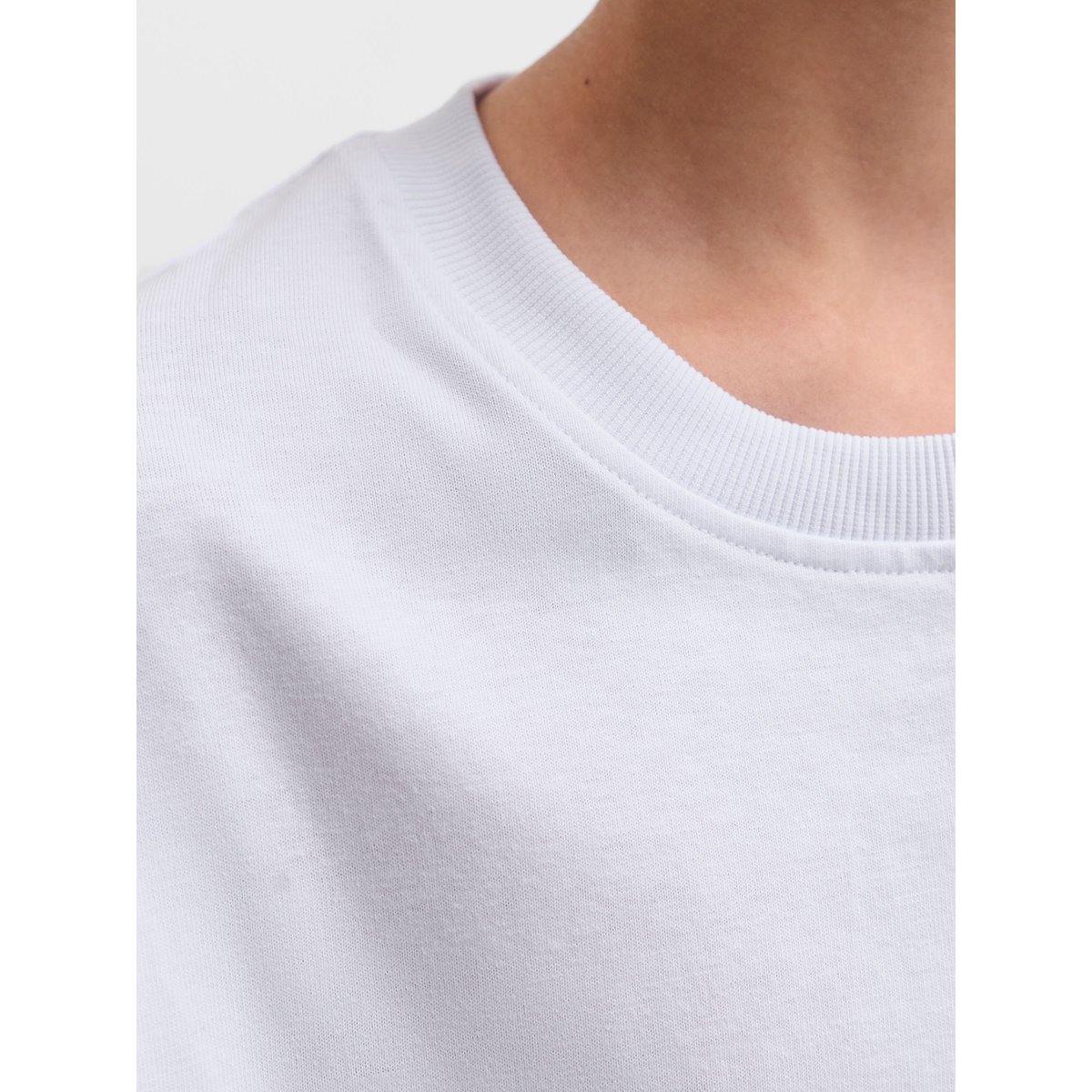 T-Shirt white 1, JACK & JONES JUNIOR