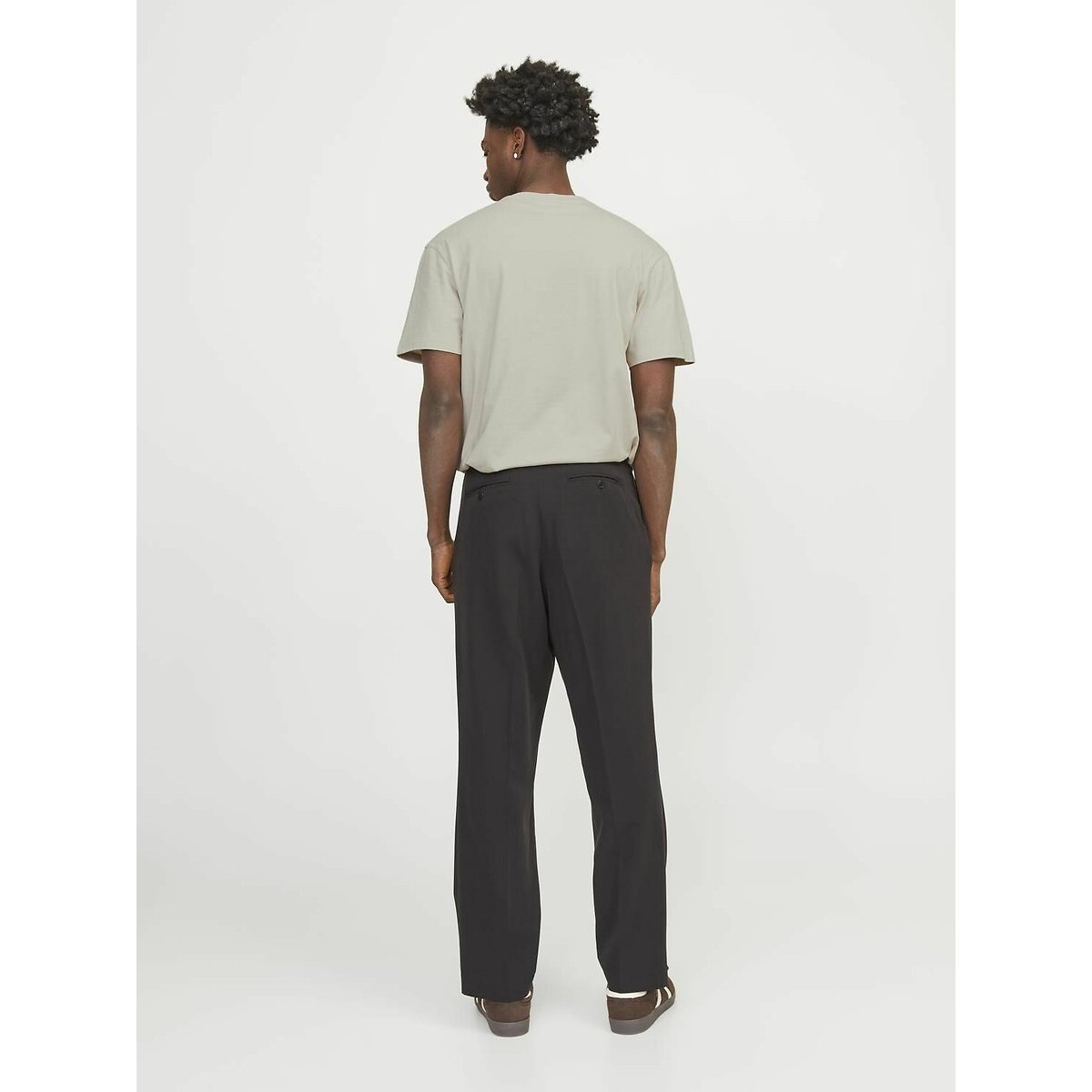 T-shirt col rond beige, JACK & JONES