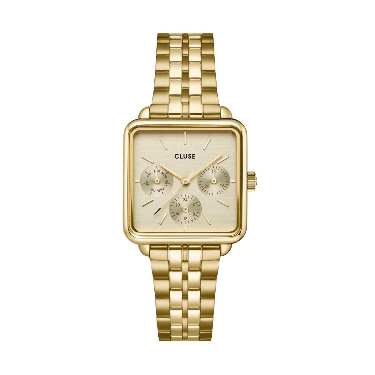 Montre Analogique TETRAGONE MULTI doré doré doré, CLUSE