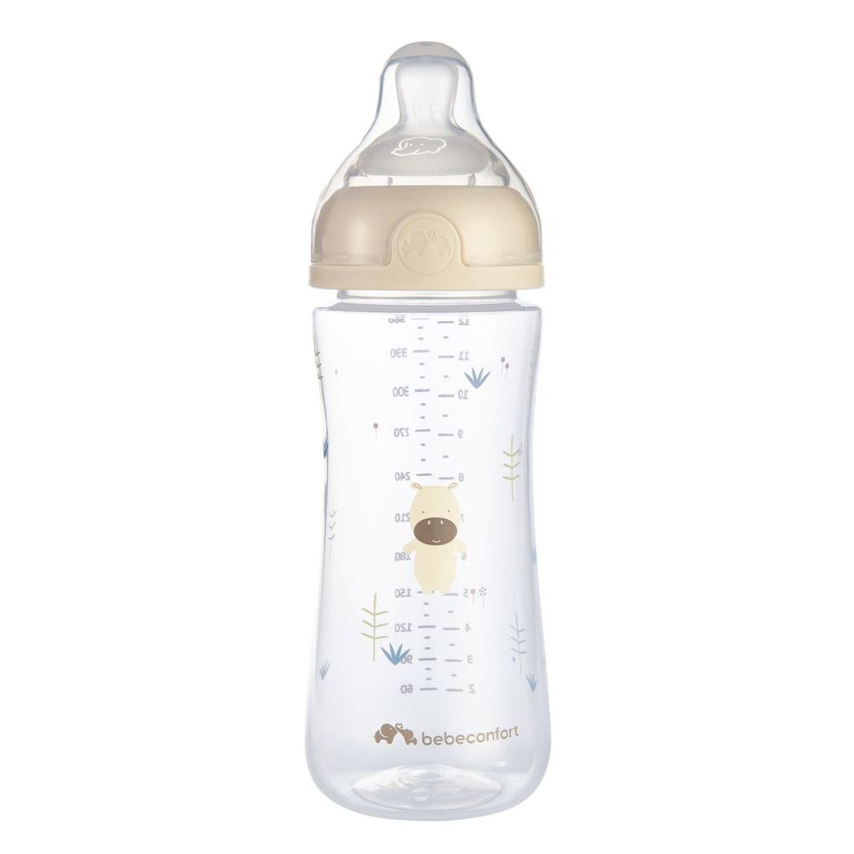 Biberon physio Air 360 ml Sand couleur unique, BEBECONFORT