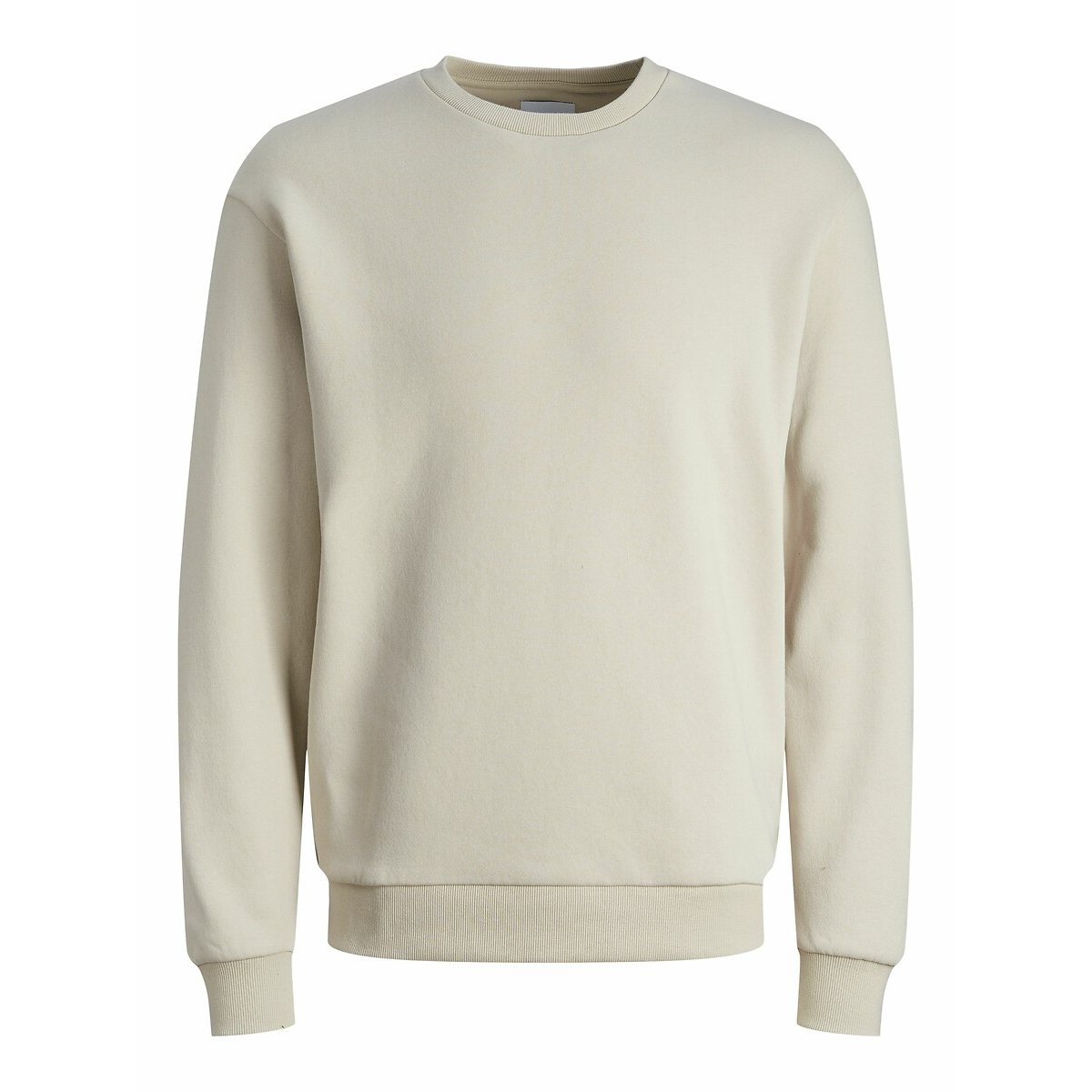 Sweat col rond uni beige, JACK & JONES JUNIOR
