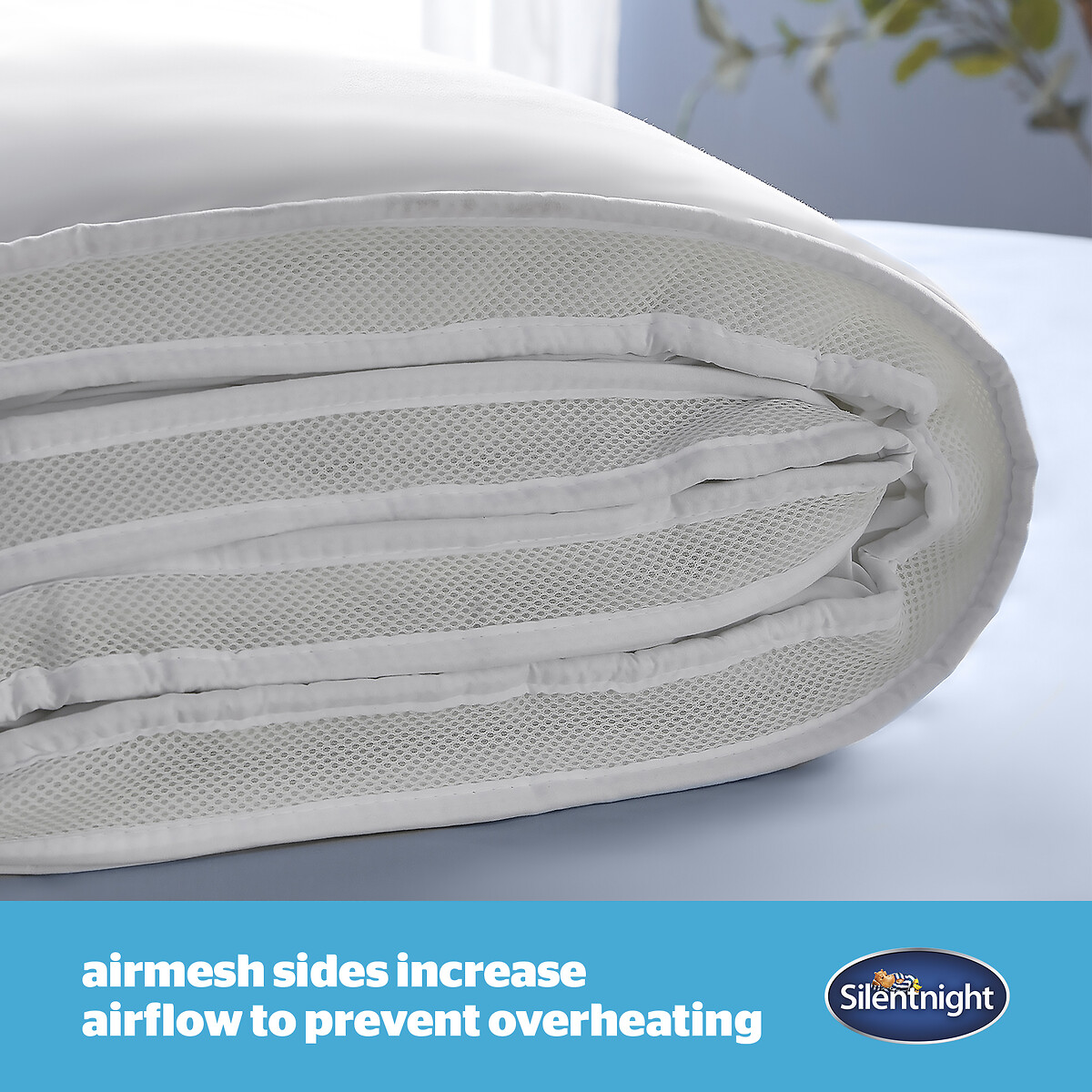Airmax 10.5 Tog Duvet white, SILENTNIGHT