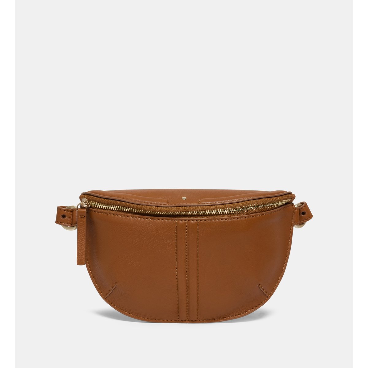 Sac banane lila en cuir velours Rodier La Redoute