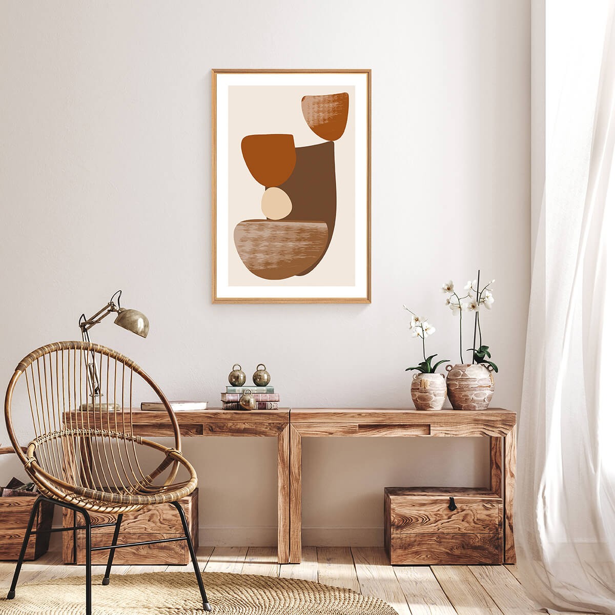 Tableau Mural Encadré Design ABSTRAIT tableaux encadrés, CEANOTHE