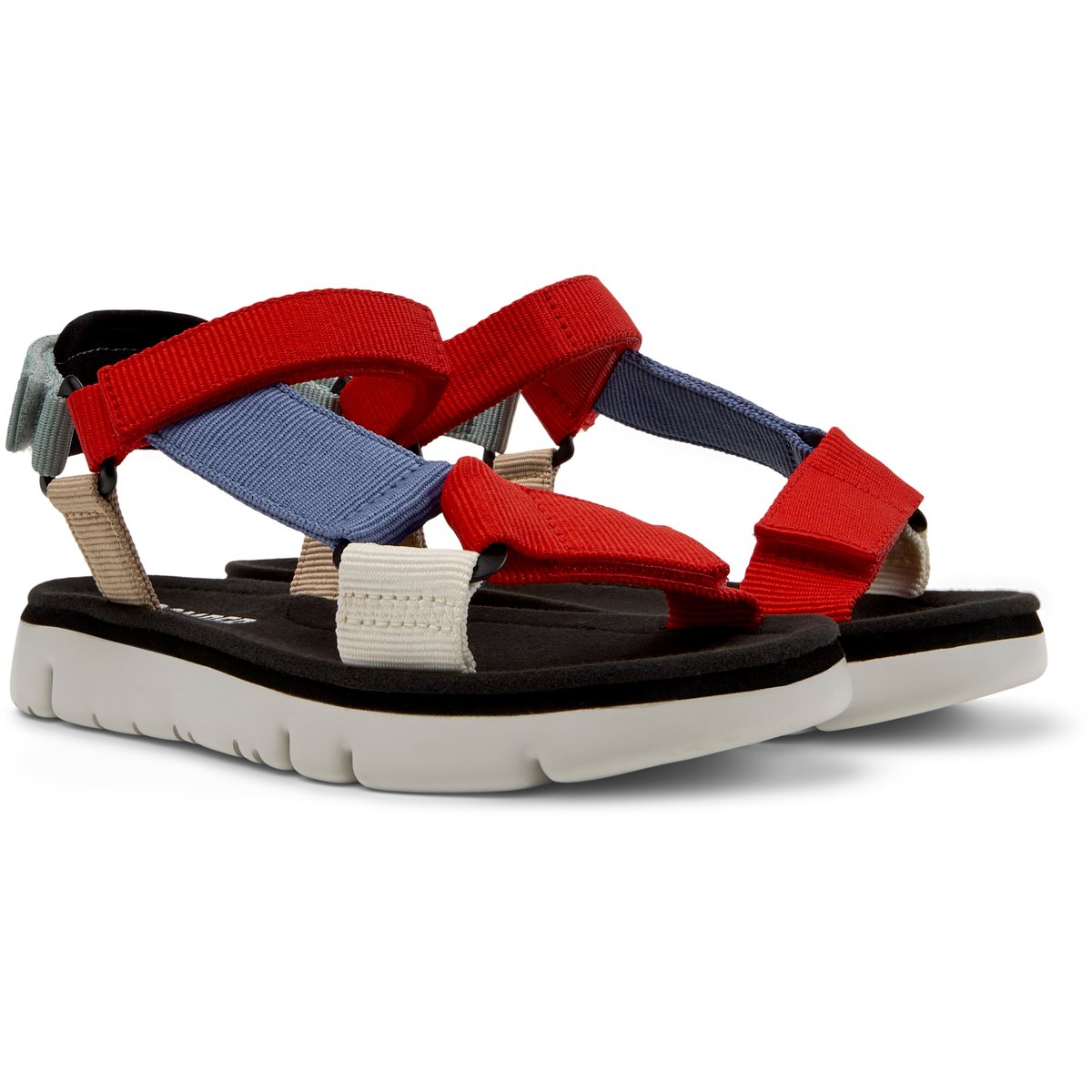 Sandales Oruga Sandal rouge vert, CAMPER