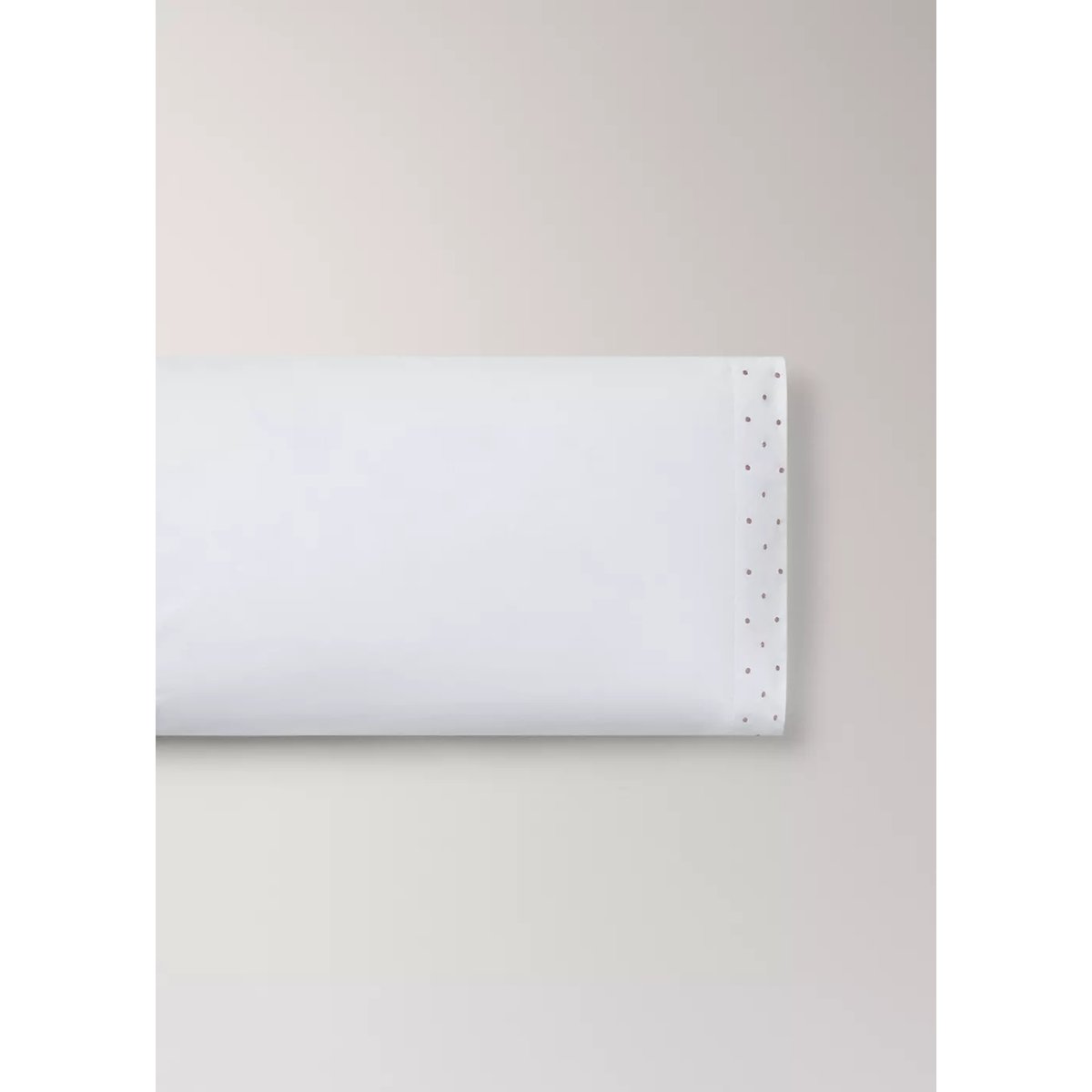 Taie d’oreiller enfant imprimé pois 45x110 cm marron moyen, MANGO HOME