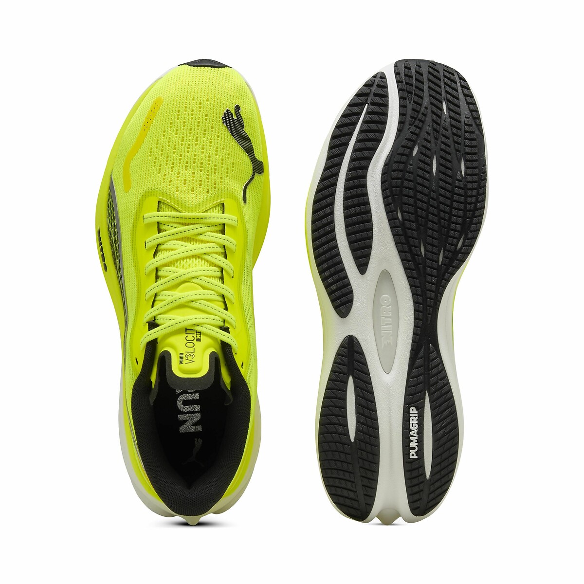Baskets Velocity Nitro jaune/noir, PUMA