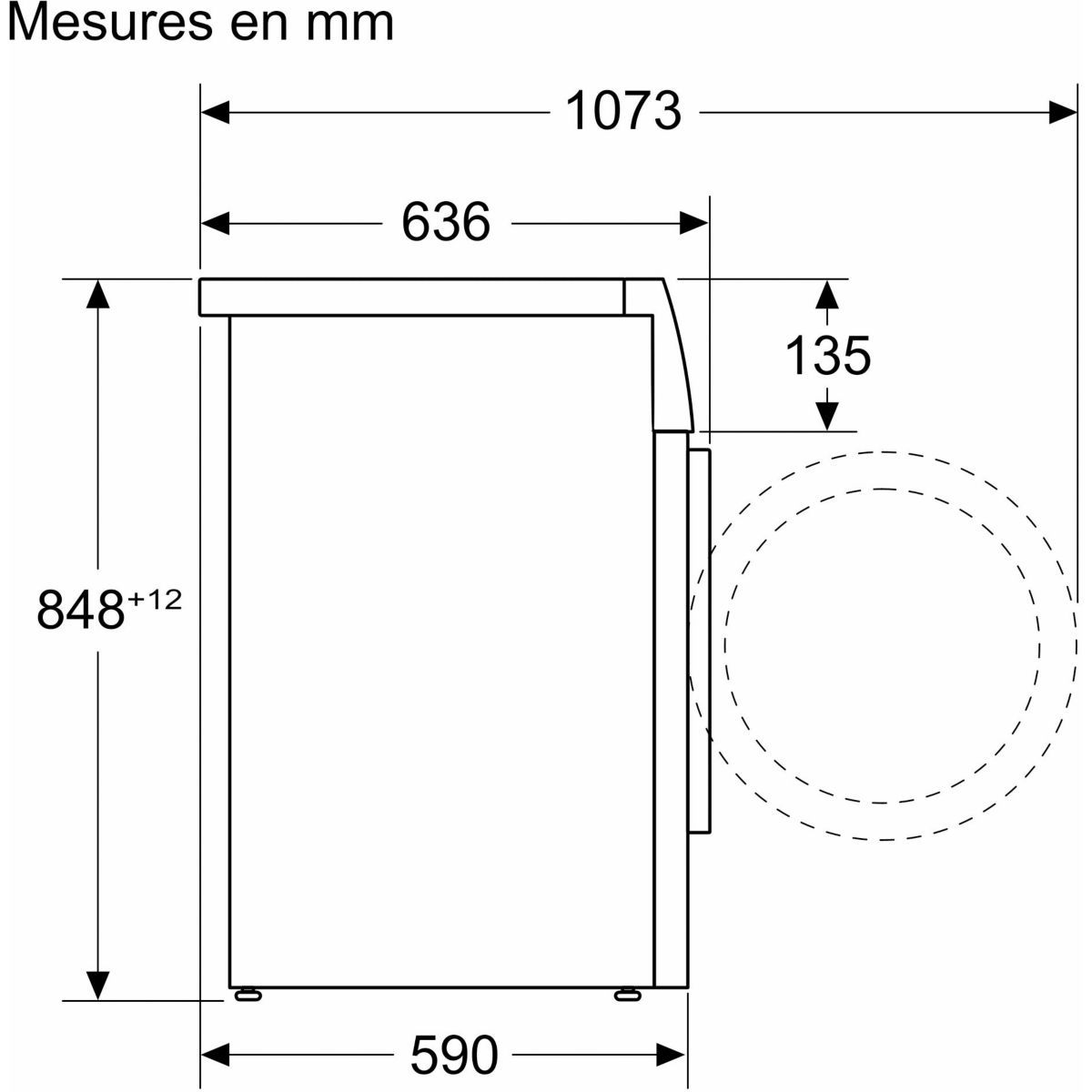 Lave linge hublot WG44G2F1FR iQ500 couleur unique, SIEMENS