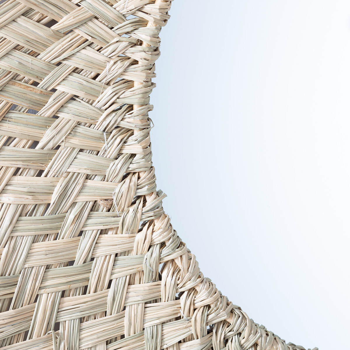 Miroir rond forme soleil en herbier Ø70 cm, Loully naturel, LA REDOUTE INTERIEURS