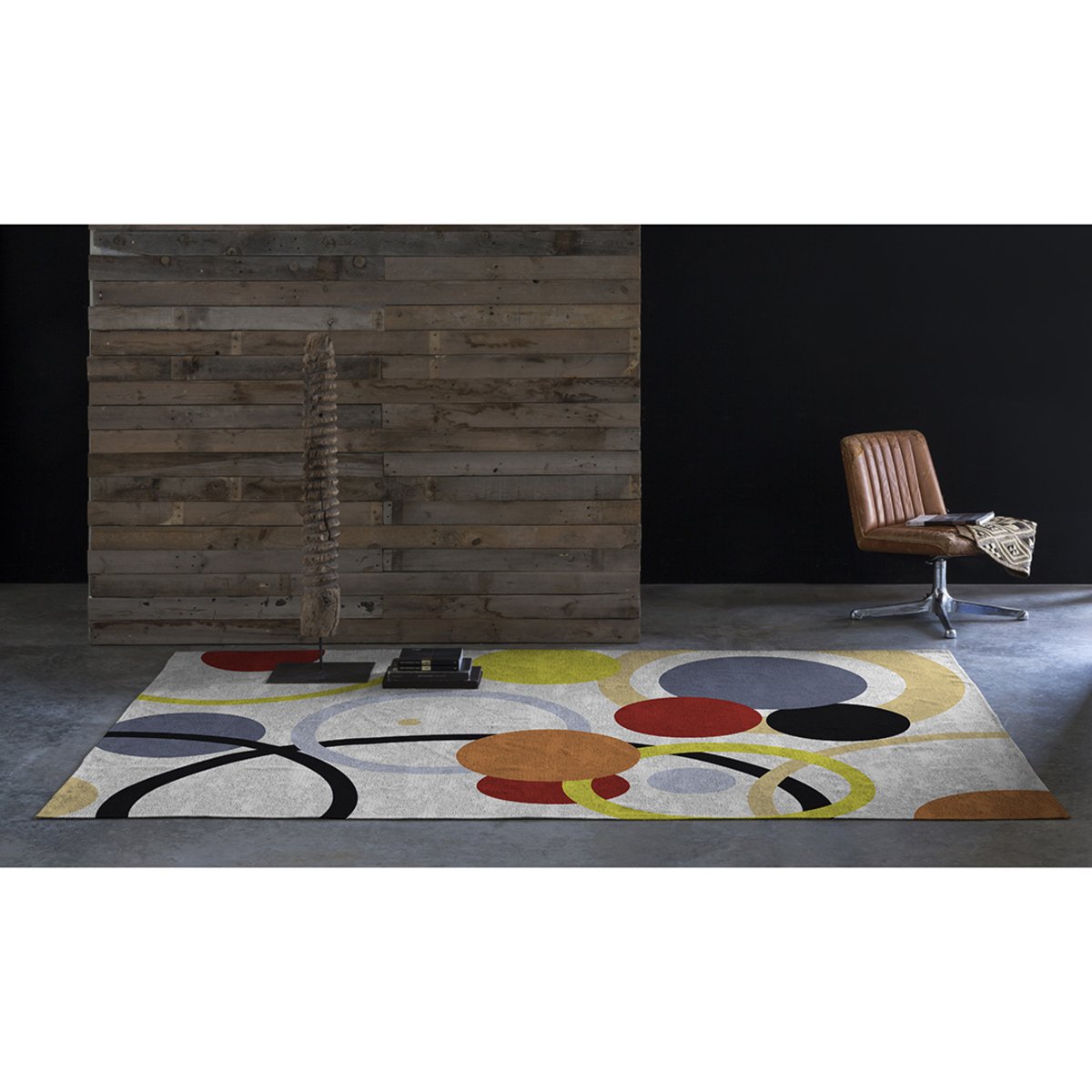 Tapis de salon SOLEI multicolore, NAF NAF HOME