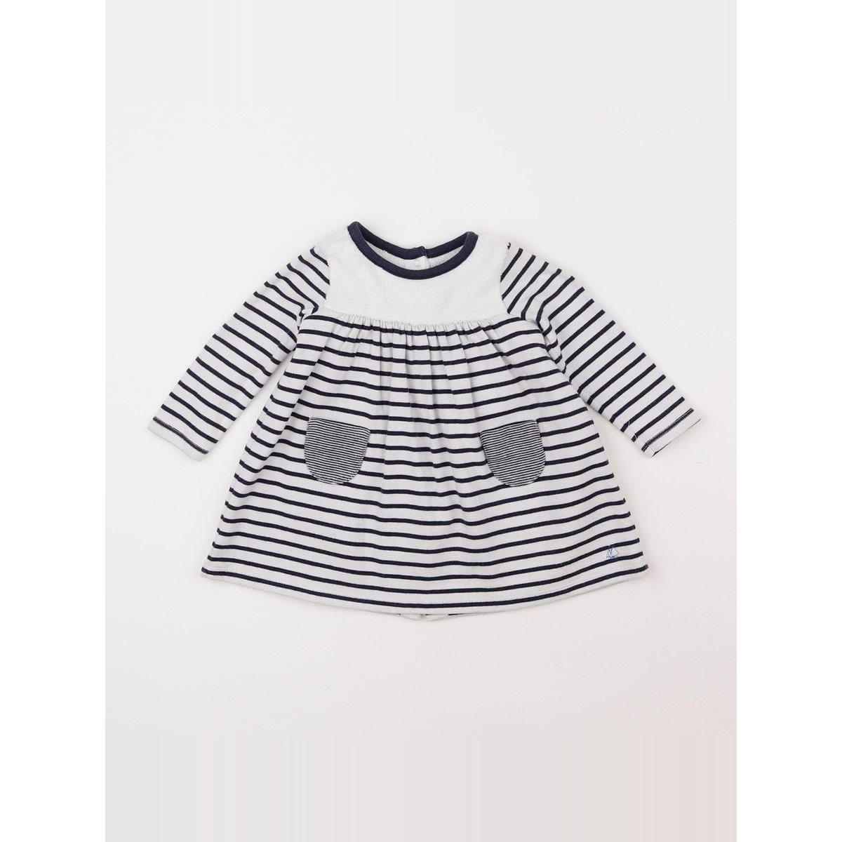 Robe - Très bon état blanc, PETIT BATEAU