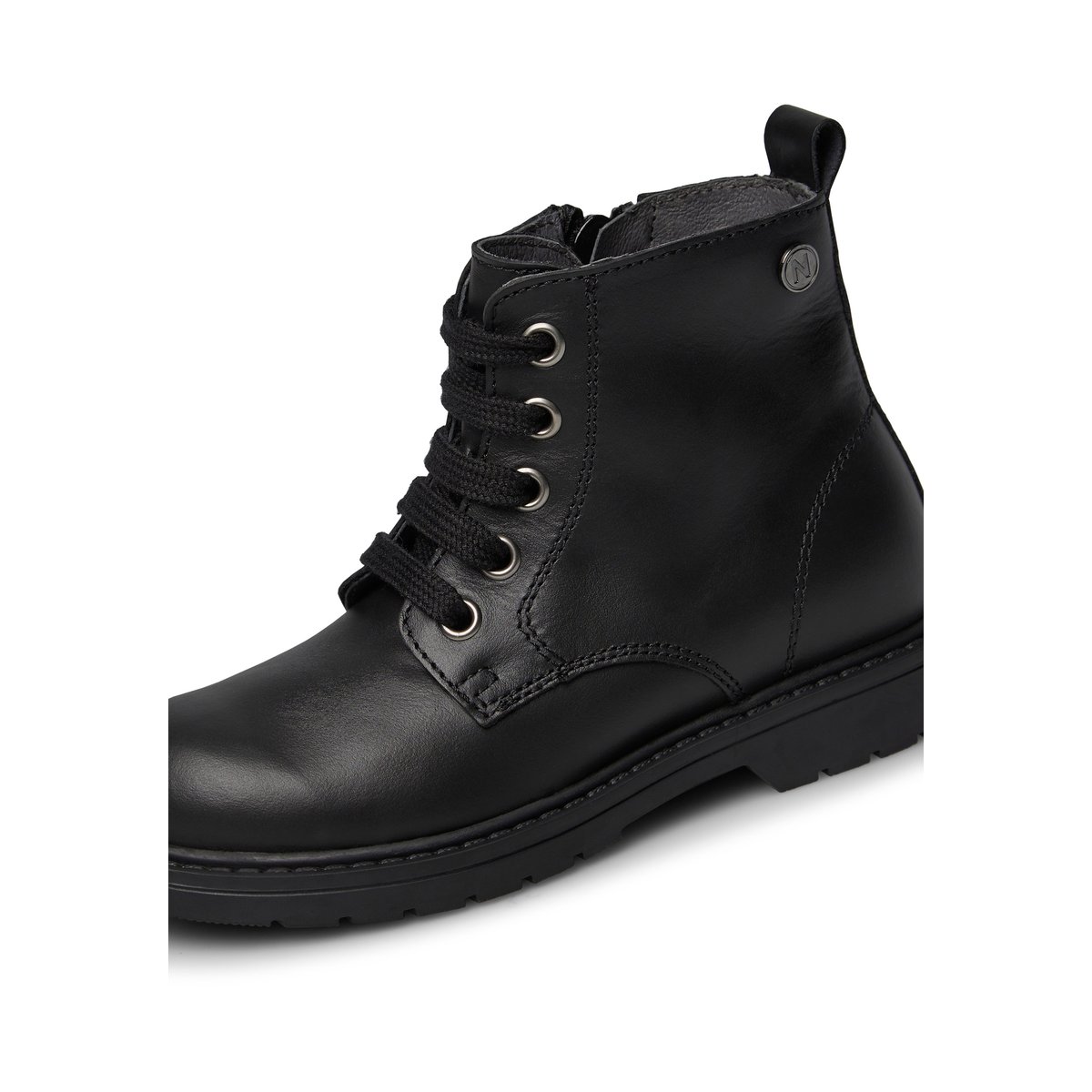 Bottines en cuir BARNETT 2 noir, NATURINO